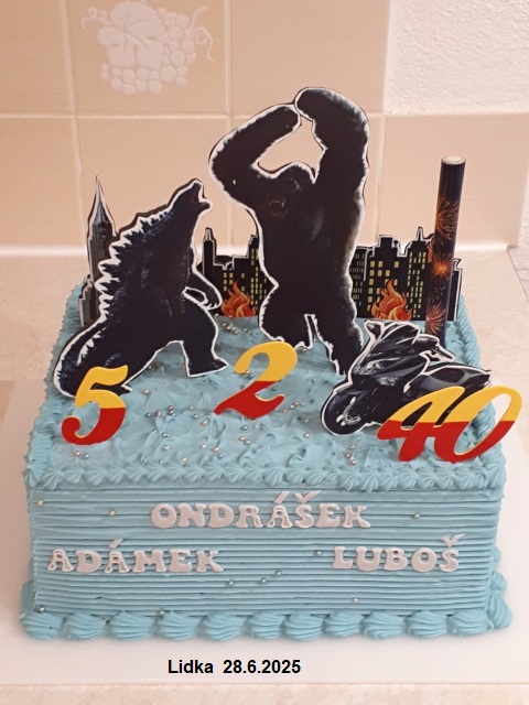 Pro tři oslavence